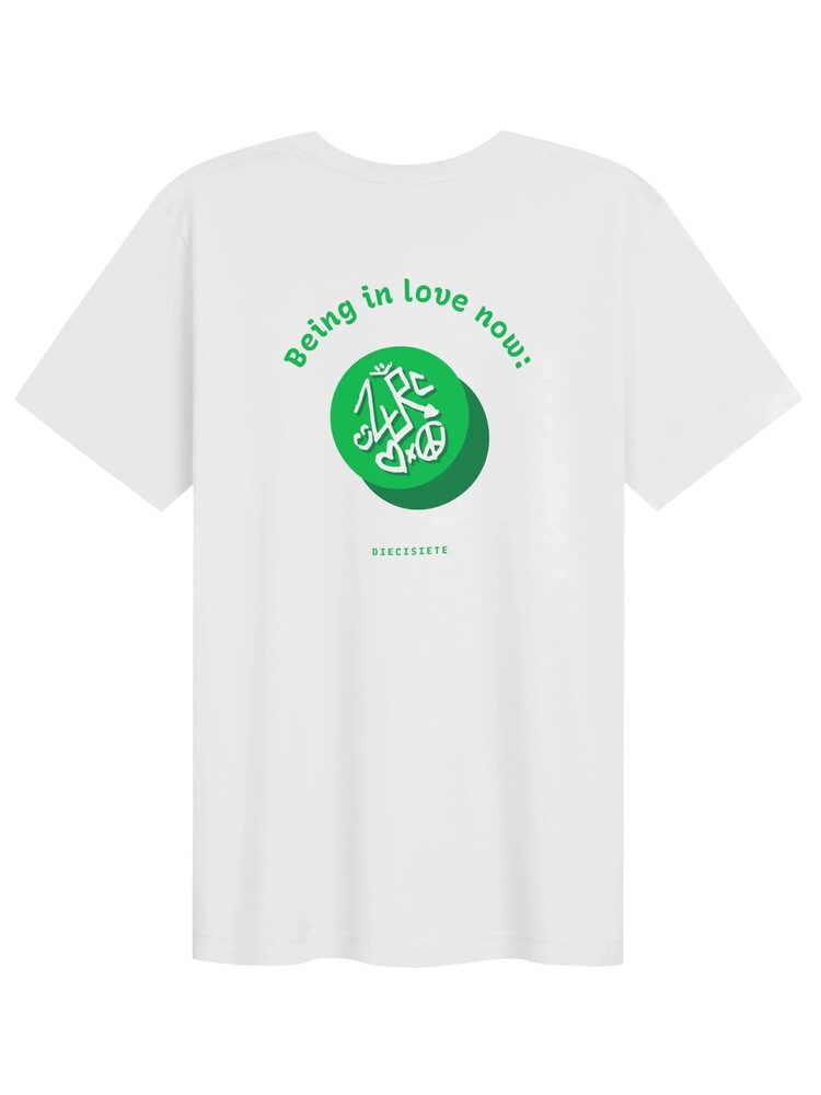 DIECISIETE Haiku Hidden Messages Tee, White, photo 2