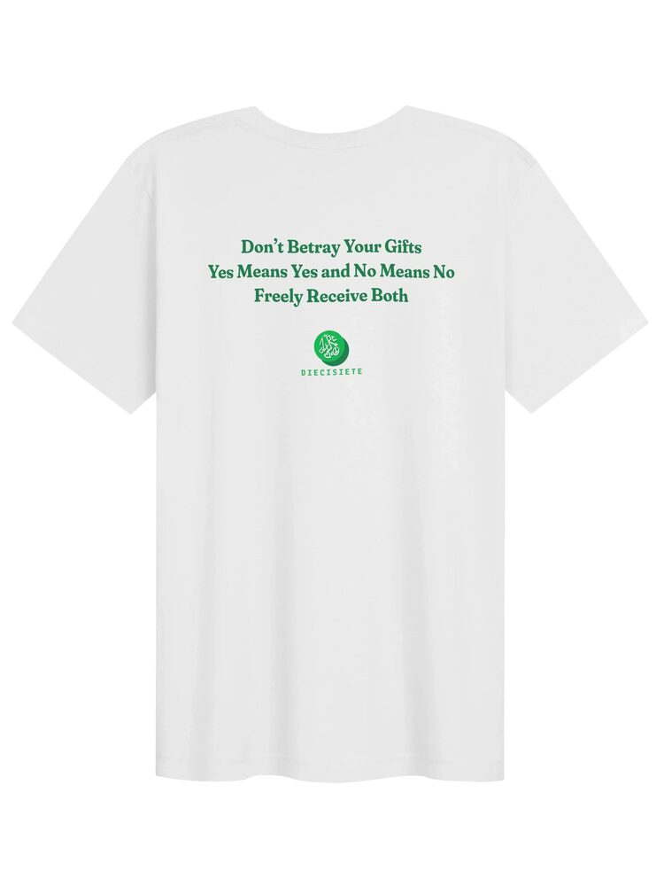 Don’t Betray Your Gifts Tee, White, photo 2