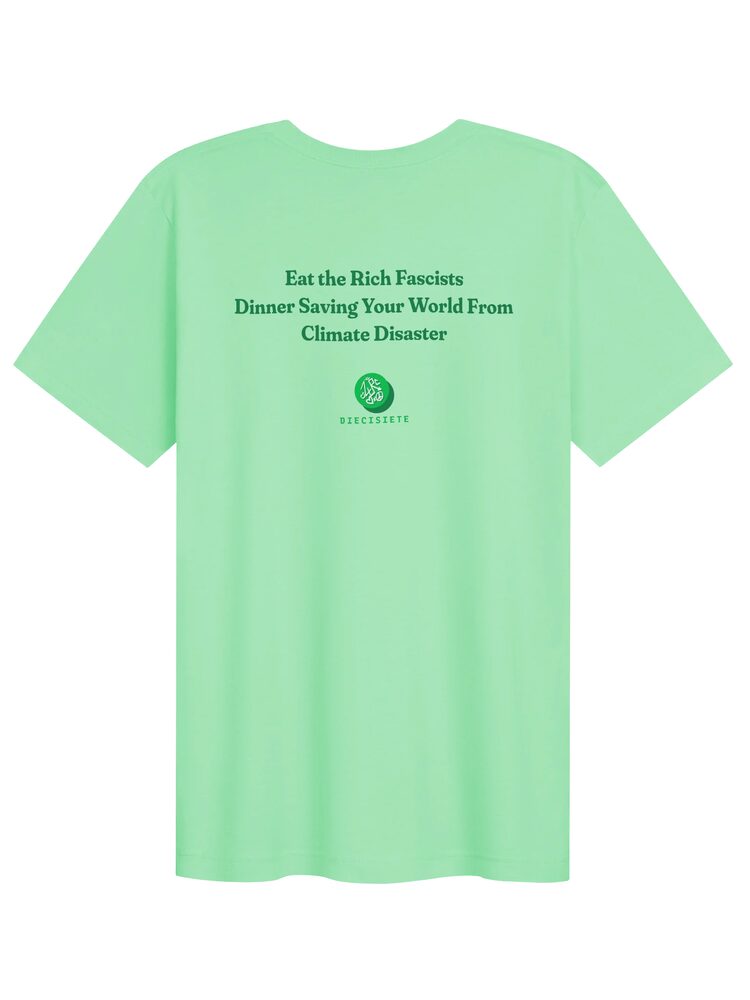 Eat the Rich Fascists T-Shirt, Mint, photo 2