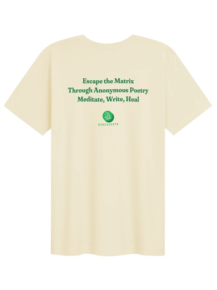 Escape the Matrix Poetry Tee, Natural, photo 2