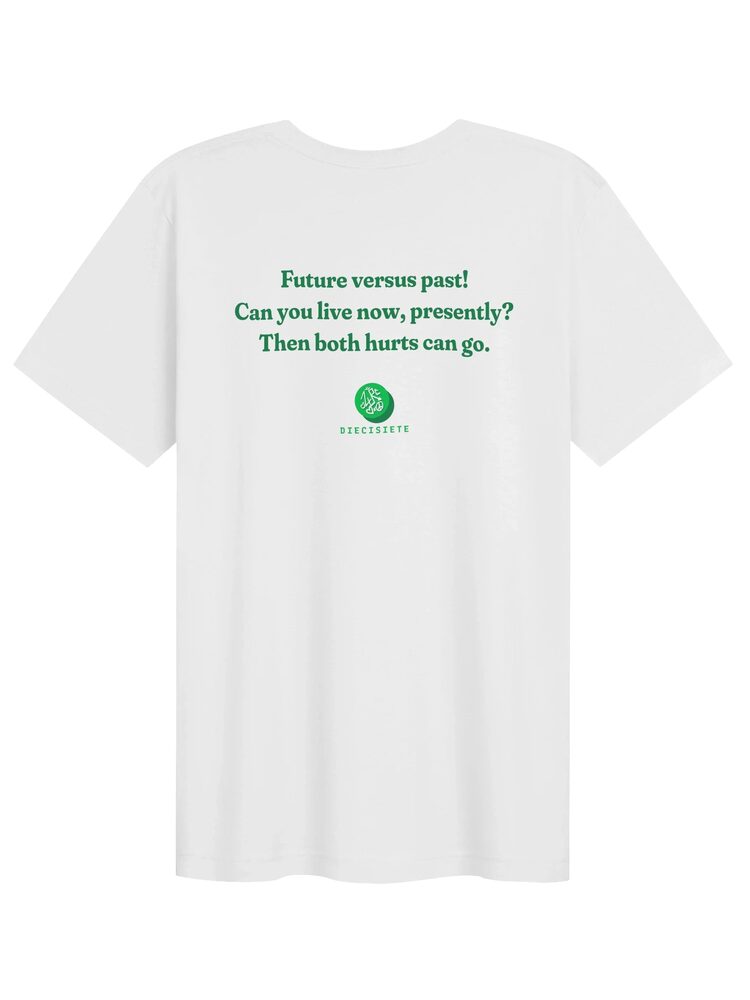 Live Now, Let Go Tee, White, photo 2