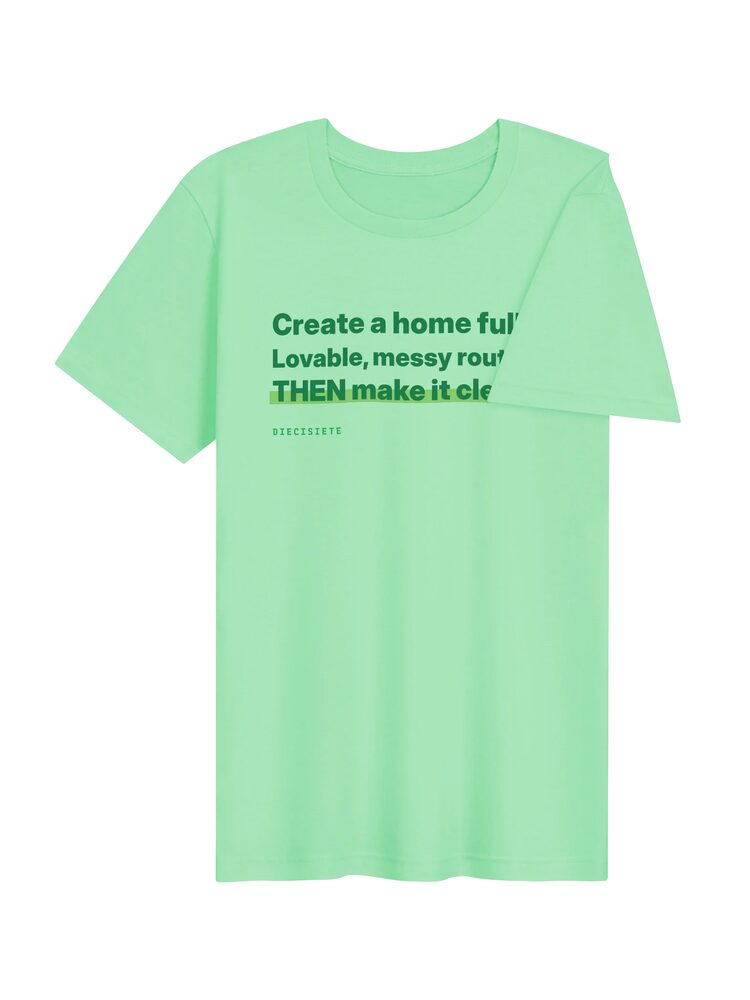 Lovable Messy Routines Tee, Mint, photo 4