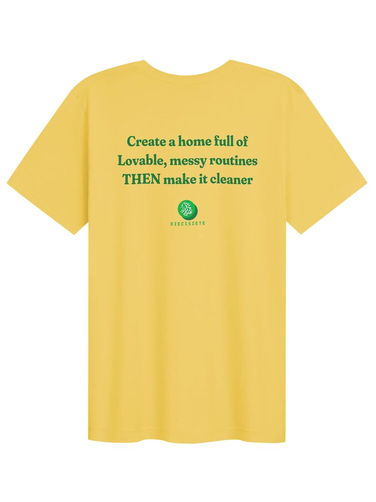 Lovable Messy Routines Tee, Yellow, photo 2