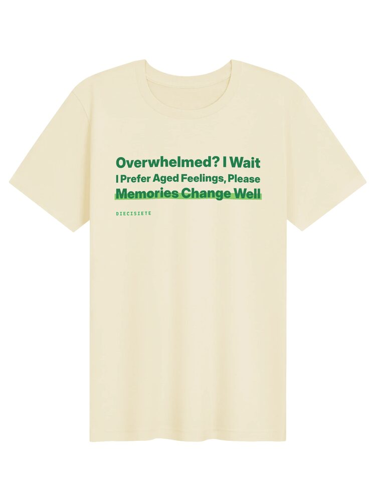 "Overwhelmed? I Wait" Haiku Tee, Natural