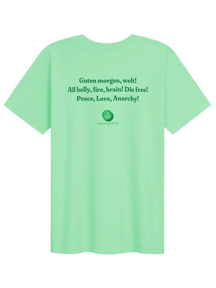 Peace, Love, Anarchy Tee, Mint, photo 2
