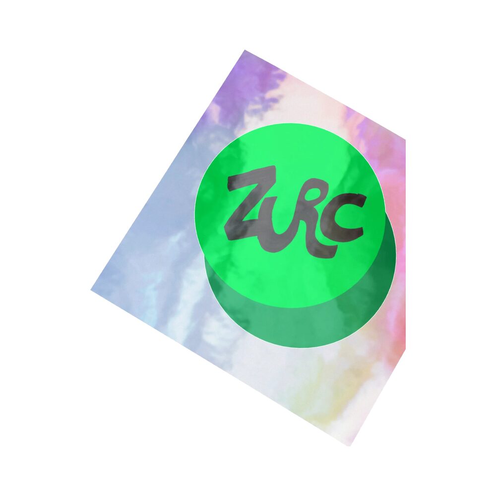 ZURC Green Circle Holographic Sticker Sheet, Grey, photo 2