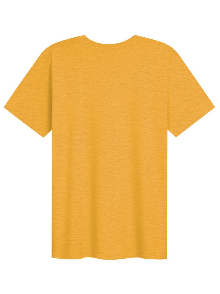 ZURC Left Chest Logo Tee, Heather Yellow Gold, photo 2