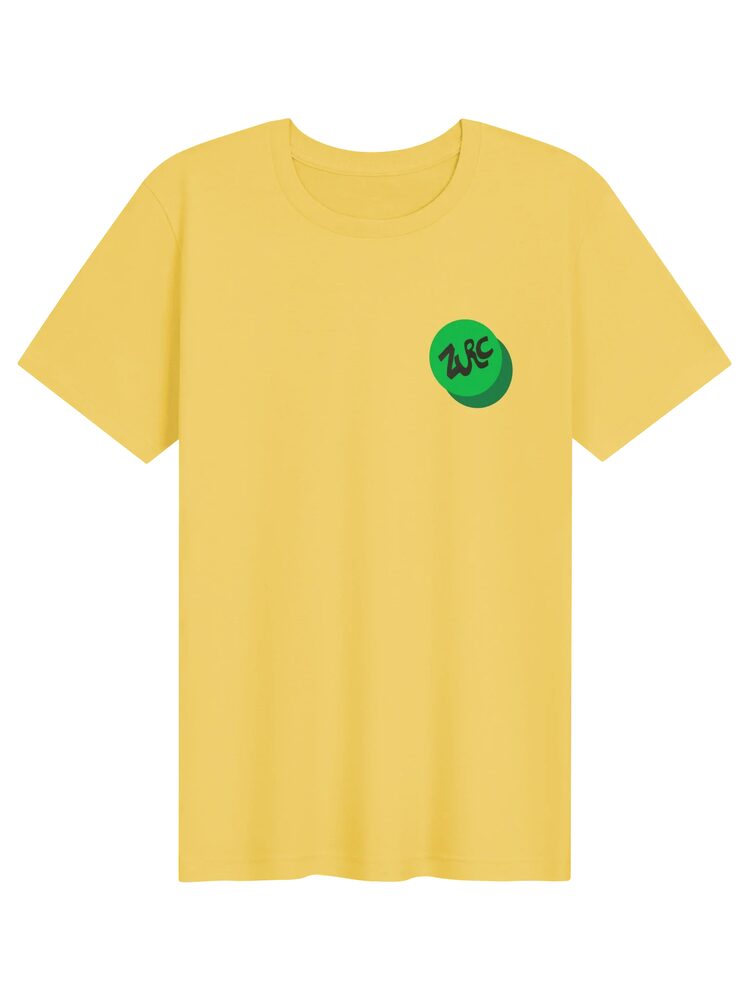 ZURC Left Chest Logo Tee, Yellow